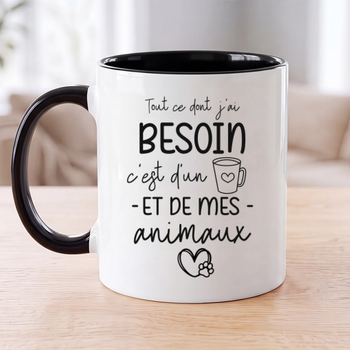 MOCKUP MUG BLANC NOIR RECTO