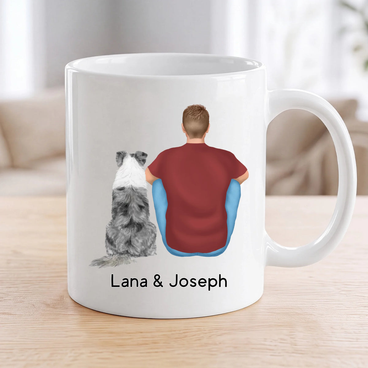 MUG BLANC VERSO LOOFIE