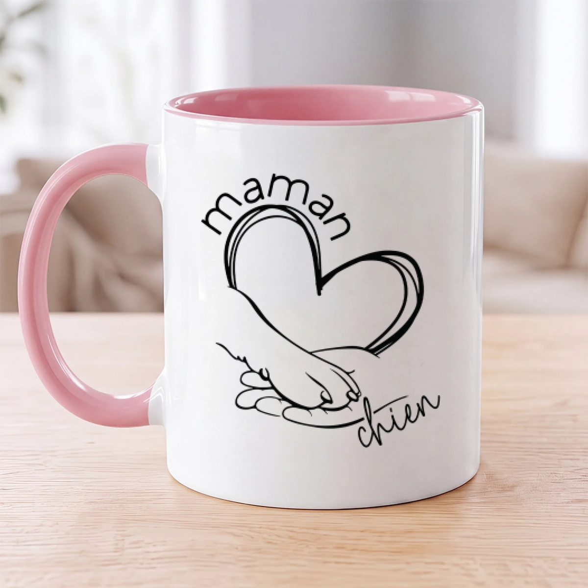 MOCKUP MUG BLANC ROSE RECTO