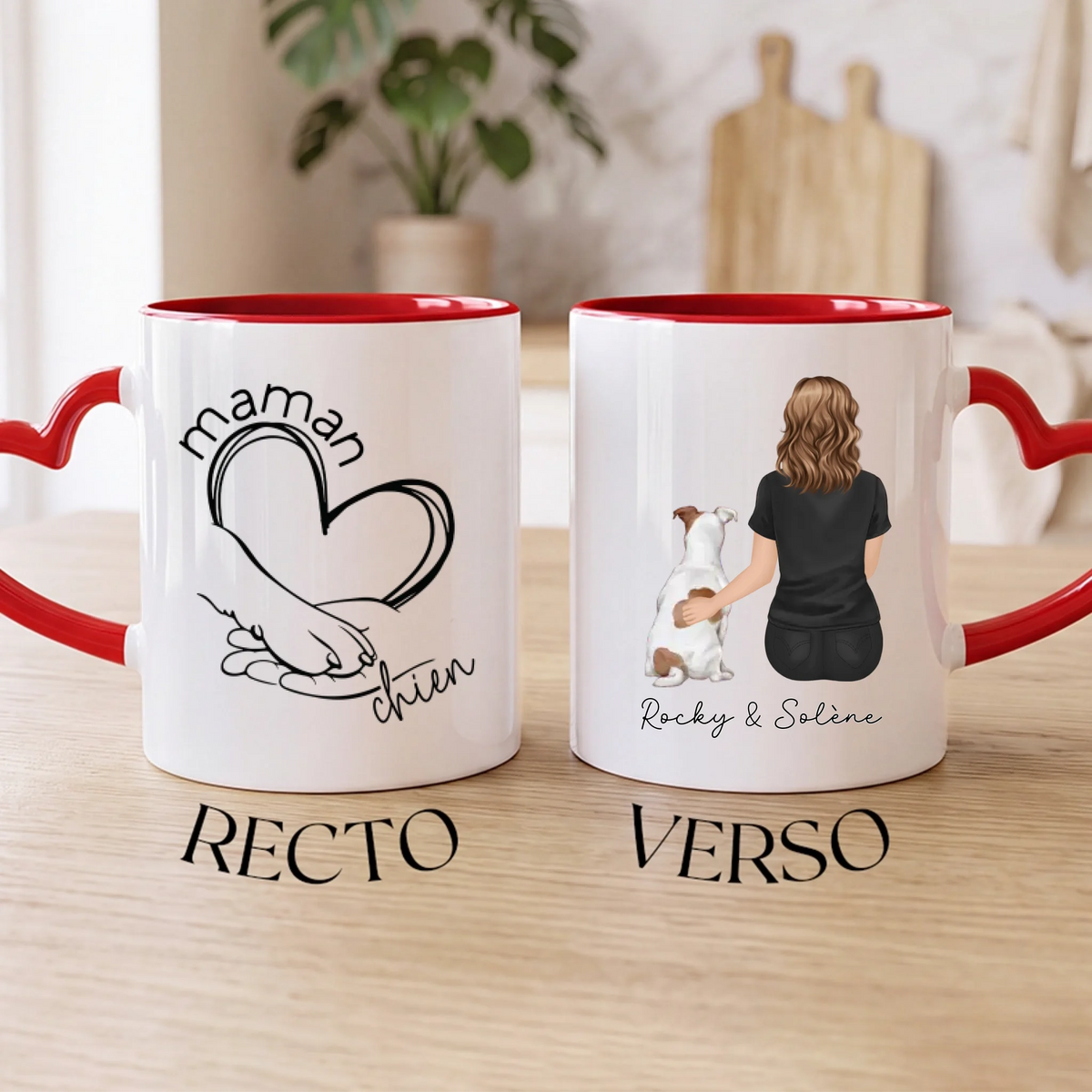 MOCKUP MUG BLANC ROUGE ANSE COEUR RECTO VERSO ZOOM