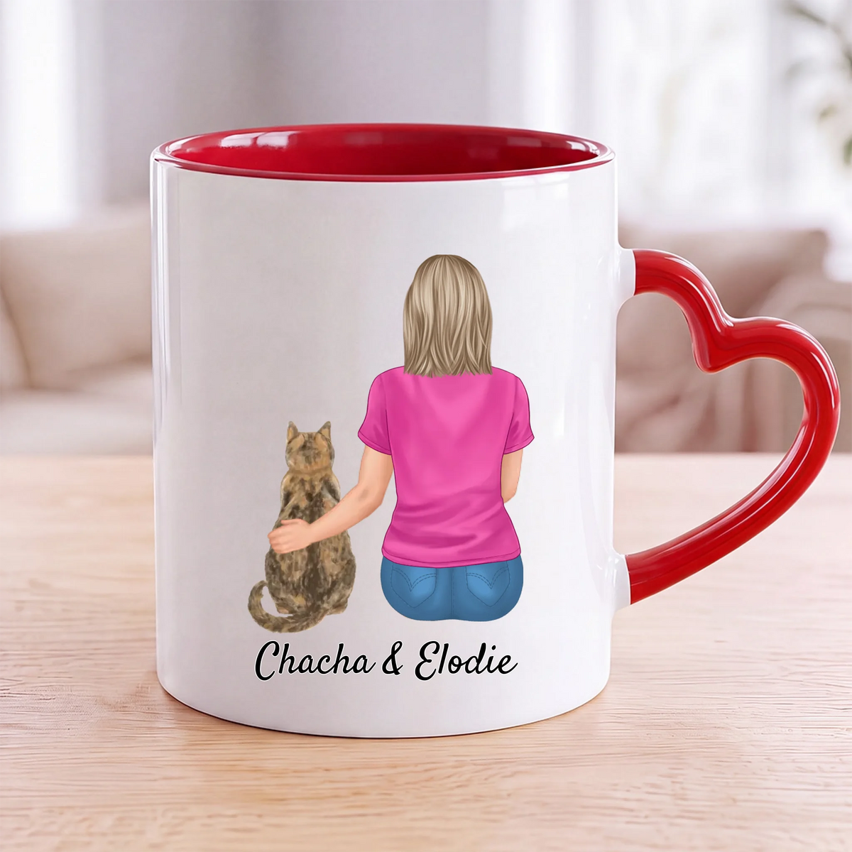 MOCKUP MUG BLANC ROUGE COEUR VERSO