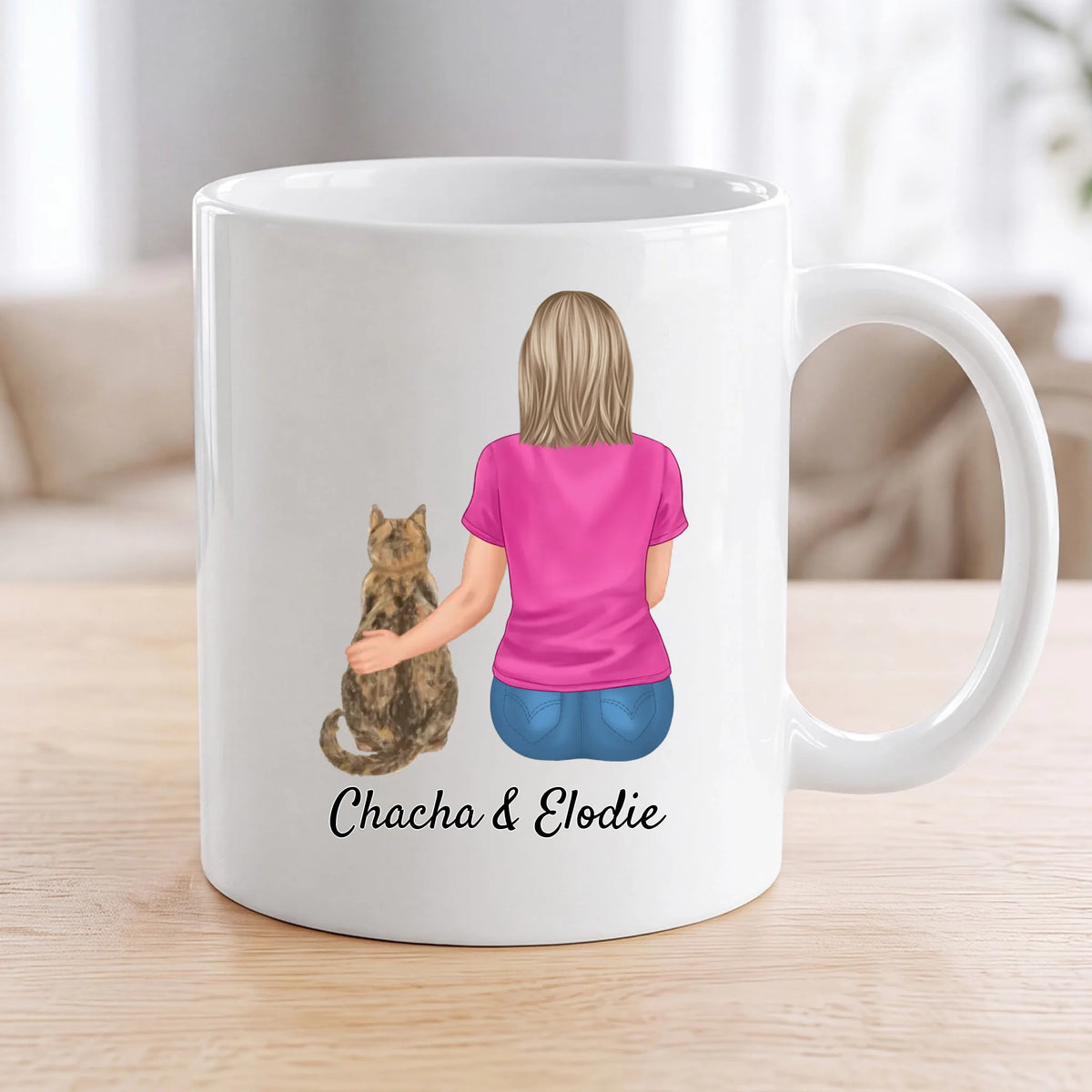 MUG BLANC VERSO LOOFIE