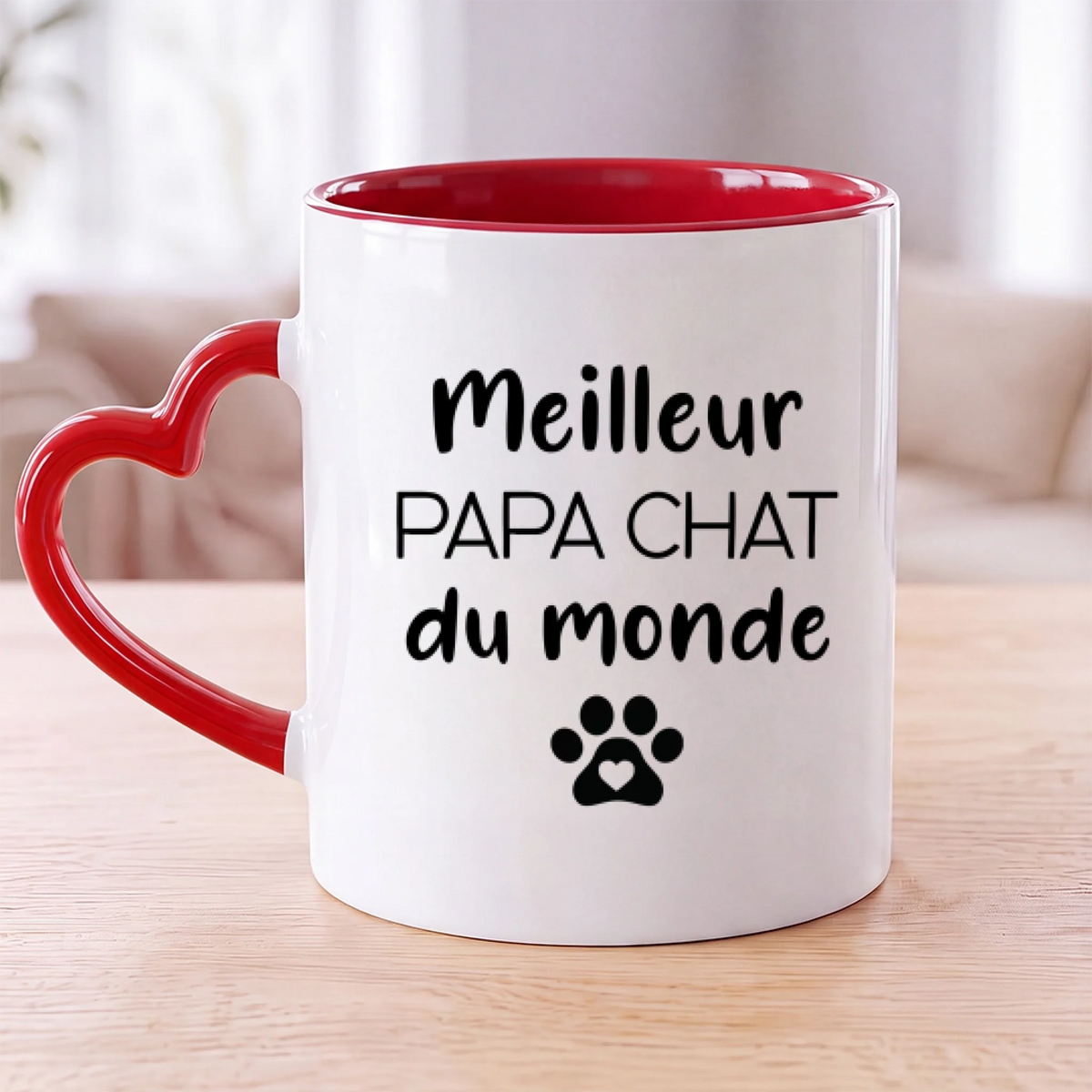 MOCKUP MUG BLANC ROUGE COEUR RECTO