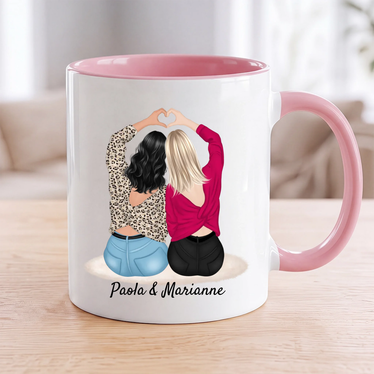 MOCKUP MUG BLANC ROSE VERSO