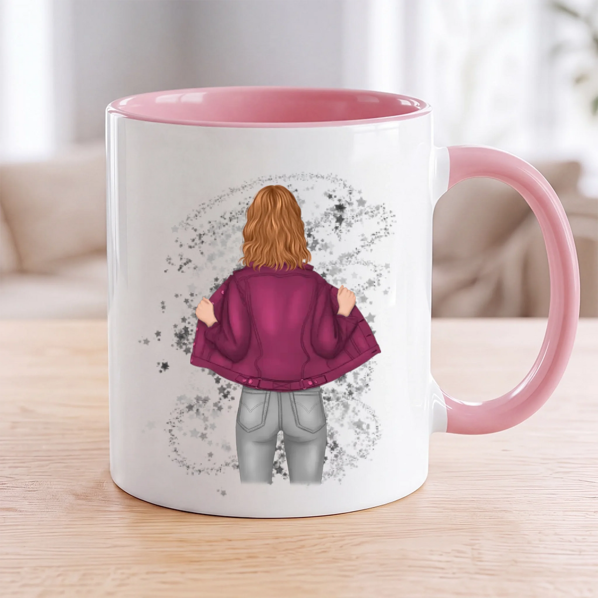 MOCKUP MUG BLANC ROSE VERSO